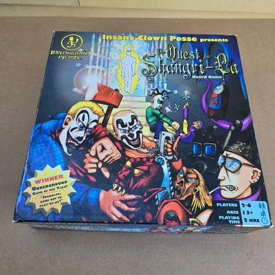 ICP The Quest For Shangri-La Board Game Insane Clown Posse Psychopathic Complete - Image 1 of 4