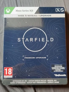 Starfield Mise à Niveau Premium Upgrade Steelbook Sur Xbox Séries X S Pas De Jeu - Foto 1 di 2