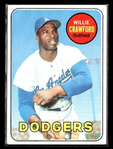 1969 Topps #327 Willie Crawford - EX/NM Set Break! - Picture 1 of 2
