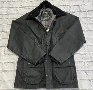 Barbour Bedale Jacke schwarz C 36 91 CM *Beschreibung lesen - Bild 1 von 16