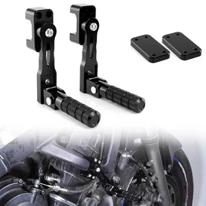 Rider Adjustable Footpeg Highway Peg Mounts Fit For Yamaha TDM 900 2002-2010 - Bild 1 von 16