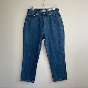 New Everlane The Curvy 90s Cheeky Straight Jean Size 32 ankle high rise cropped - Picture 1 of 13
