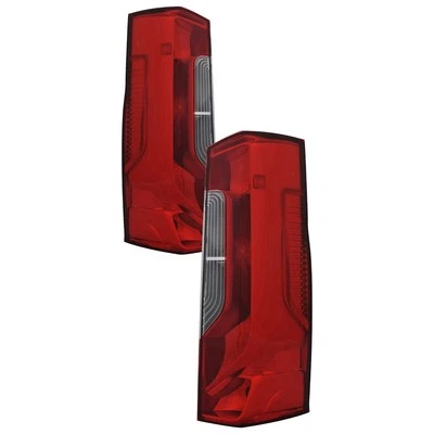 Halogen Tail Light Set Fits 19-22 Mercedes-Benz Sprinter 3500; CAPA Certified - Image 1 of 4