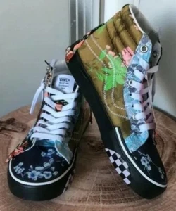 Vans Sk8 Hi Reissue Cap Florals Sneakers Womens 5.5/Mens 4 NWOB RARE 🔥🔥🔥 - Picture 1 of 10