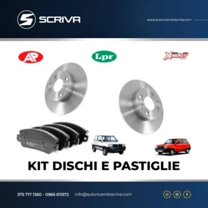 BREMSENSATZ VORNE BREMSSCHEIBEN UND BREMSBELÄGE FIAT PANDA 141 - PANDA 4X4 1986- - Bild 1 von 1