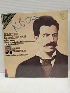 KLAUS TENNSTEDT Mahler Symphony No.3 WENKEL Angel 2X DIgital RARE - Picture 1 of 6
