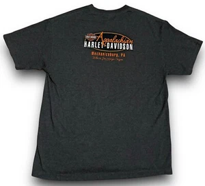 Appalachian Harley Davidson Graphic Print Mechanicsburg, Pa Tshirt Mens Size XL - Picture 1 of 4