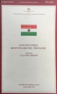 Concerto per il bicentenario del Tricolore, direttore Claudio Abbado, Teatro Mu - Imagen 1 de 10