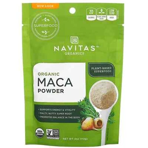 Bio Maca Pulver - 113g von Navitas Naturals - nährstoffreiches Inka Superfood - Bild 1 von 2