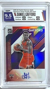 🔥2019-20 Panini Optic DANIEL GAFFORD Optic Purple Auto #SS-DGF HGA 9.5 GEM MT🔥 - Bild 1 von 2