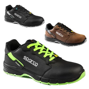2025 Sparco TARGA S3S Safety Shoes Toe Protection Mechanic Trainers Work Garage - Picture 1 of 56