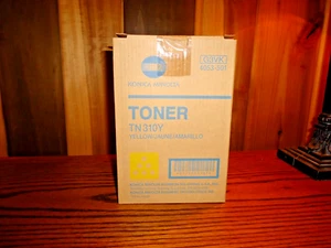 New OEM Konica Minolta 4053-401 TN310Y Yellow Toner Cartridge w/Ozone Filter - Picture 1 of 1