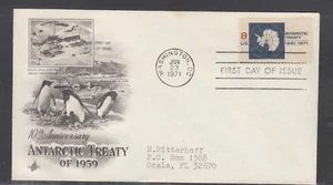 USA 1971 / USED - FDC SCOTT # 1431 ANTARTIC - Picture 1 of 1