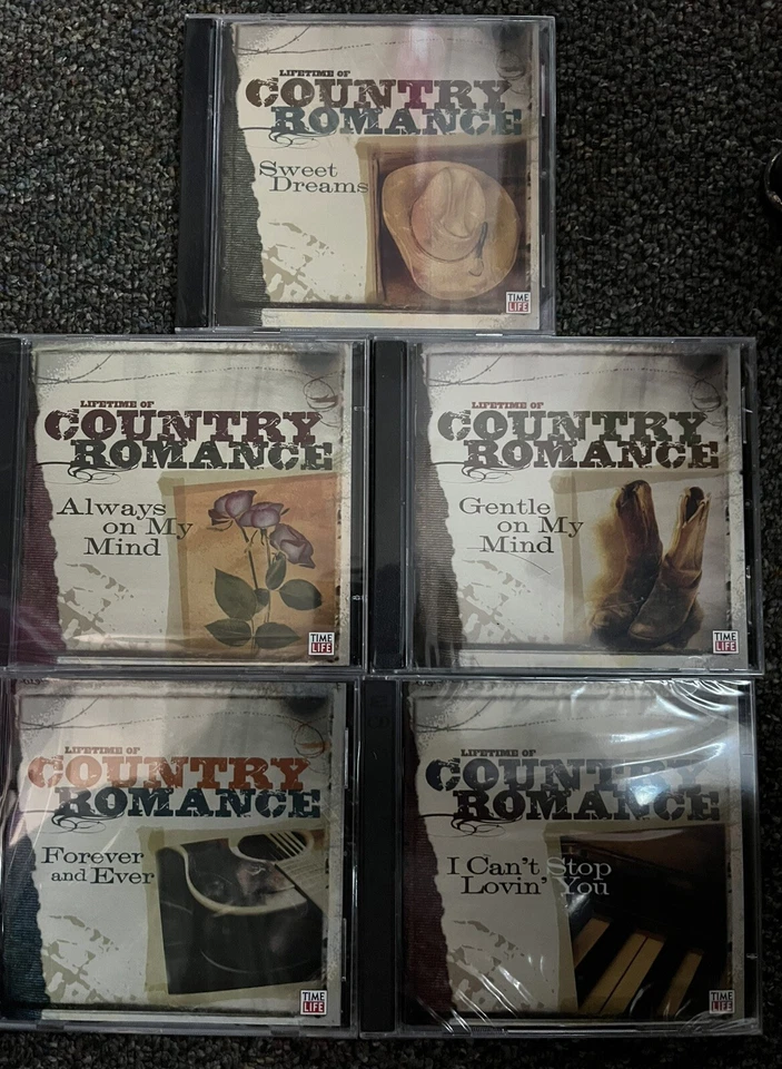 Time Life S Lifetime of Country Romance Gentle on My Mind 2 CDs 2006