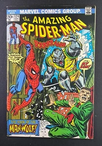 Amazing Spider-Man (1963) #124 FN/VF (7.0) 1ª aplicación Man-Wolf John Romita - Imagen 1 de 2