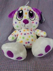 KellyToy 14" Purple Big Feet Dog 2019 - Picture 1 of 5
