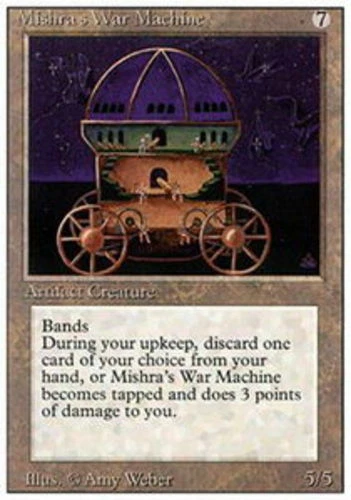 Mishra's War Machine ~ Damaged 3rd Edition Revised MTG Magic UltimateMTG Artifac - Image 1 of 1