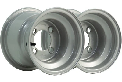 7,00x8 Golf Buggy Felgen silber 4 Zoll PKD Yamaha E-Z-go Clubcar Garia (2er Set) - Bild 1 von 4