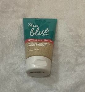 Bath & Body Works True Blue Spa Apricot & White Tea Smoothing Face Scrub - Picture 1 of 2