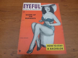 EYEFUL FEBRERO 1955 PÁGINA BETTIE Y FOTOS VINTAGE STRIPPER ESCASAS EN MUY BUEN ESTADO+ 8,5 - Imagen 1 de 17