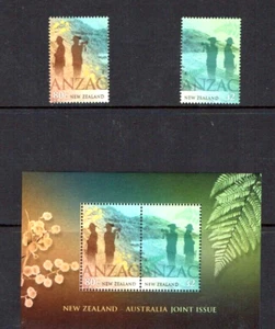 New Zealand: 2015, ANZAC Centenary, Joint Issue with Australia, MNH Set - Picture 1 of 1