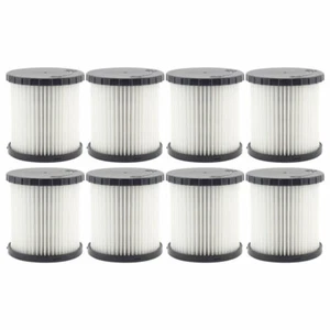 8 Pack Cartridge HEPA Filters DCV5801H for DeWalt DCV580 & DCV581H Wet Dry Vacs - Picture 1 of 7