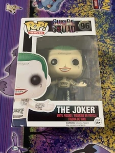 The Joker POP 96 W/ Soft Protector Suicide Squad Funko Standard Version - Picture 1 of 7