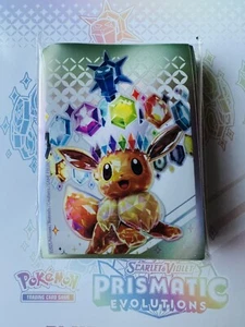 Pokemon TCG Eevee Card Sleeves x65 from Prismatic Evolutions ETB - Picture 1 of 1