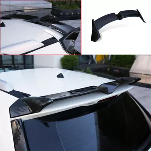 For Nissan X-TRAIL Rogue 2014-2020 ABS Carbon Fiber Rear Trunk Spoiler Wing Flap - Picture 1 of 8