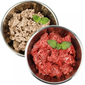 hochwertiges Hundefutter Sparpaket "Kaninchen & Rind-Power-Mix" 28kg Rohfleisch - Bild 1 von 1