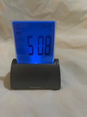Brookstone Touchscreen die-cast clock. - Image 1 of 4