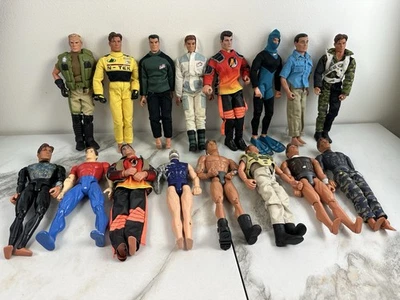 GI Joe Max Acero 12" Figura de Acción De Colección Años 90 Articulado Mattel LOTE FIGURAS Foto 1 de 4