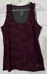 TOMMIE COPPER Core Compression Tank Damen Large Amethyst Camo Top - Bild 1 von 5
