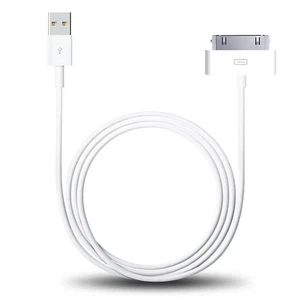 Lot de 2 câbles de données de charge USB 3 PIEDS 30 broches pour iPad 1/2/3 iPod Nano 1-6 - Photo 1 sur 13