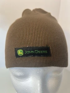 John Deere Beanie Youth Brown - Picture 1 of 3