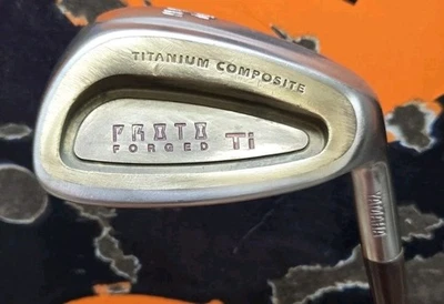 YAMAHA PROTO FORGED TI L-FLEX Pitching Wedge GOLF CLUB Rare 1990s - Image 1 of 4