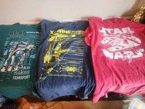 Star Wars Graphic SS lot of 3 T-shirt Mens 2XL - Picture 1 of 7