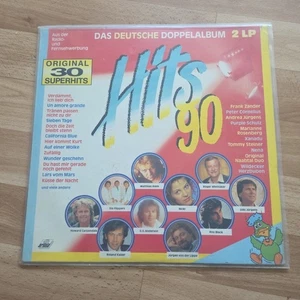 Various – Hits 90 - Das Deutsche Doppelalbum, 12" Vinyl (G/G), Ariola, M12-396 - Bild 1 von 2