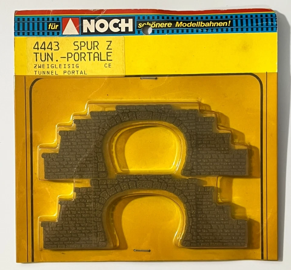 Noch Z Scale Double Tunnel Portal #4443 - Image 1 of 1