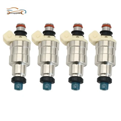 For 1983-86 Toyota Camry 4Pcs Fuel Injectors Best Upgrade 4-Hole Spray US Stock - Imagem 1 de 4