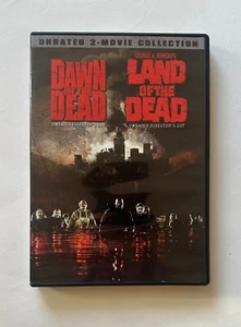 DAWN OF THE DEAD (2004) LAND OF THE DEAD (2005) Unrated 2-Movie Collection DVD - Picture 1 of 4