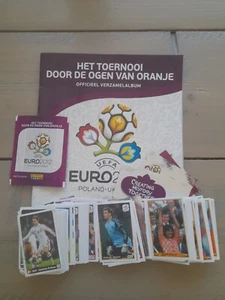 Panini Euro 2012 Dutch Version Dutch Edition Complete Set + Album + Free Package - Picture 1 of 7