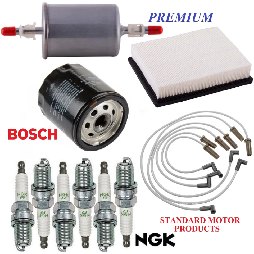 Kit de afinación filtros bujías de cable para Chevrolet Lumina APV V6 3,8 L 1992-1995 Foto 1 de 1