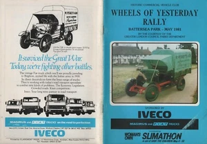 Historic Commercial Vehicle Society 1981 Wheels of Yesterday Rally Battersea - Picture 1 of 4