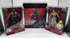 Disney Star Wars Elite Series Rey Finn & BB-8 Die Cast 6 inch Bonus Jyn Erso New - Picture 1 of 16