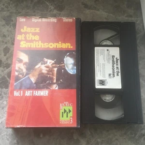 Jazz at the Smithsonian Art Farmer VHS - Picture 1 of 2