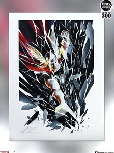 Thor Shattered Art Print Sideshow by Alex Ross Art 239/300 or 298/300. - Bild 1 von 9