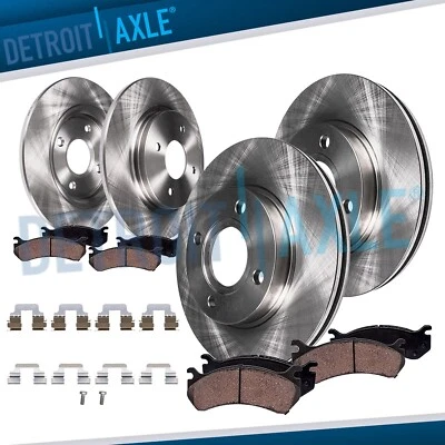 8pc Front Rear Brake Rotors and Ceramic Brake Pads Kit for 2009-2015 Mini Cooper - Image 1 of 4