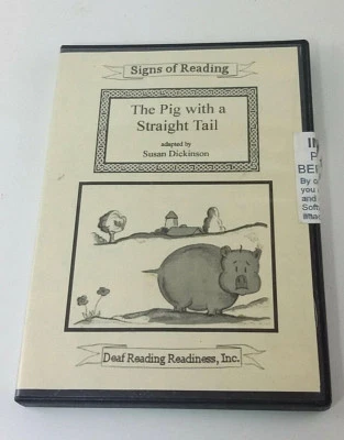 The Pig With A Straight Tail Deaf Reading Readiness Signs of PC Software ASL - Image 1 of 4