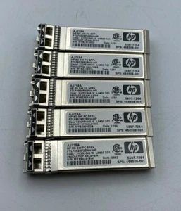LOT OF 5 AJ718A 468508-001 HPE STORAGEWORKS 8GB SFP TRANSCEIVER - Picture 1 of 4
